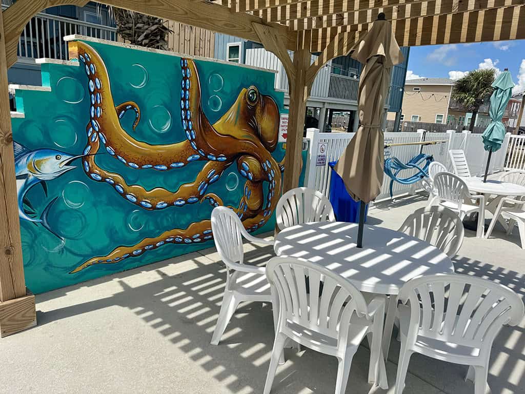 Patio seating